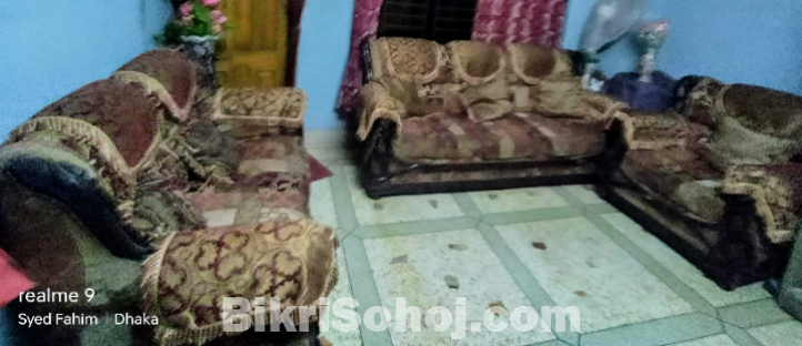 6 সিটের সোফা সেট For Sale